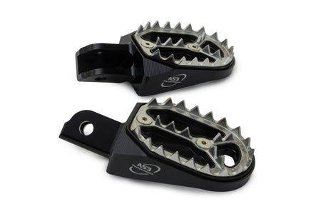 AS3 Factory Series Voetsteunen Zwart