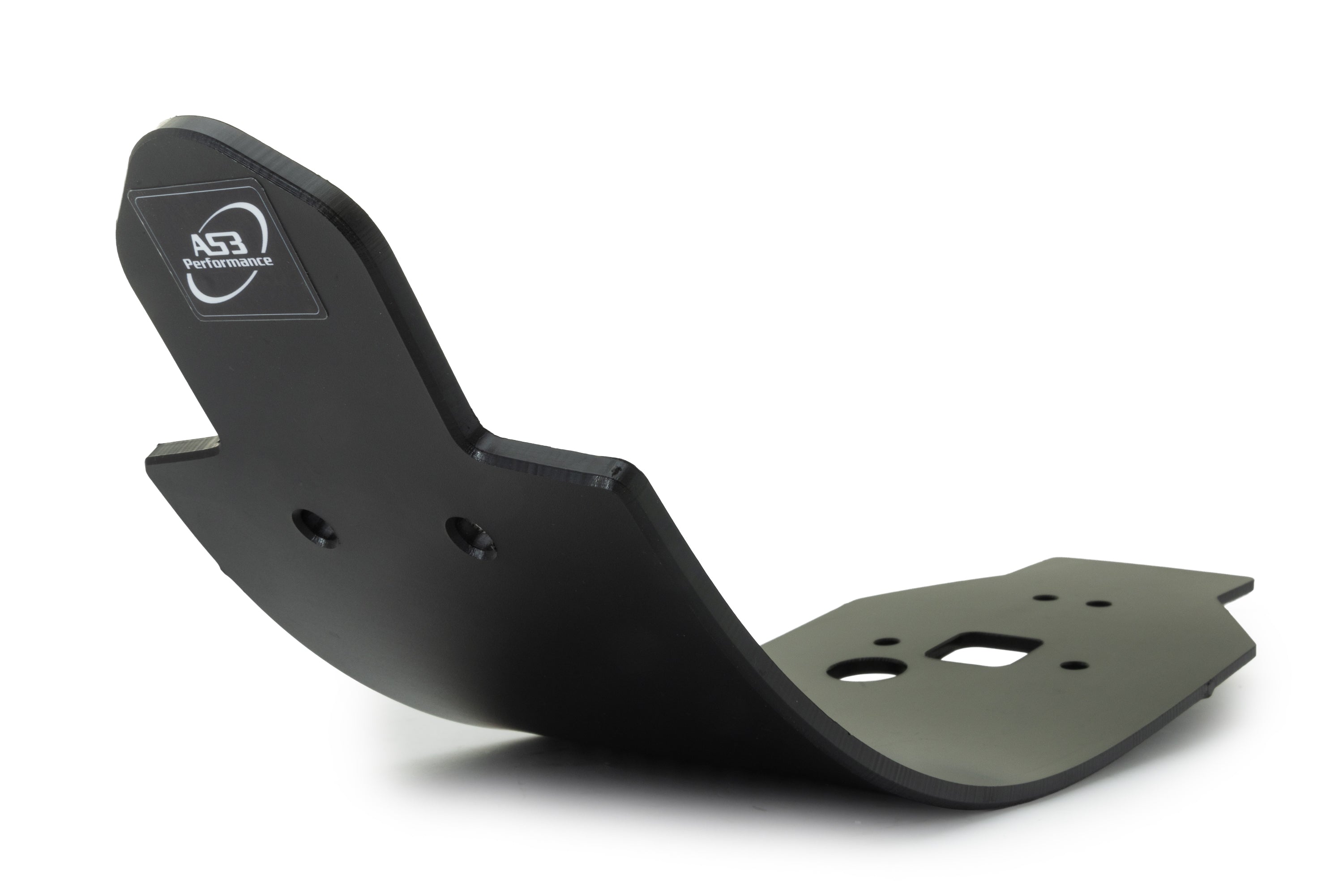 HONDA CRF 250 R 2004-2009 AS3 DTC PLASTIC SKID PLATE SUMP GUARD BLACK