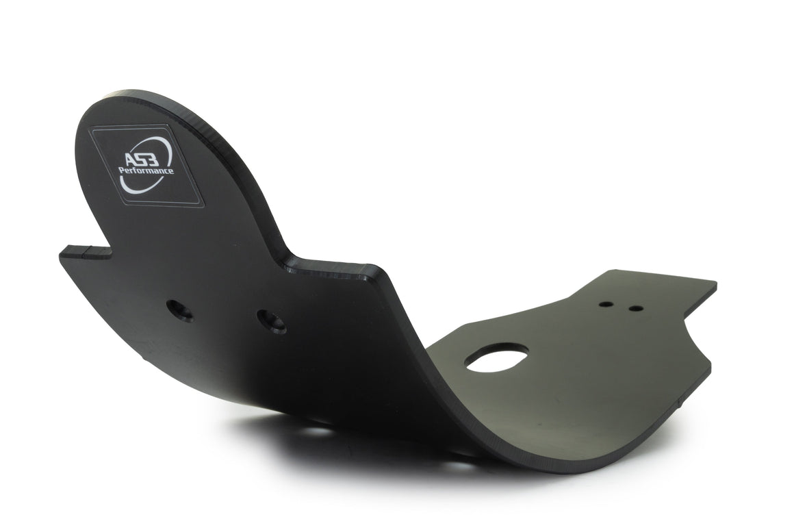HONDA CRF 250 R 2010-2013 AS3 DTC PLASTIC SKID PLATE SUMP GUARD BLACK