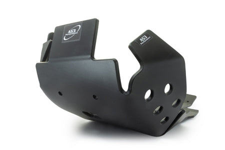 HONDA CRF 250 R RX 2021-2024 AS3 DTC PLASTIC SKID PLATE AND LINKAGE GUARD BLACK