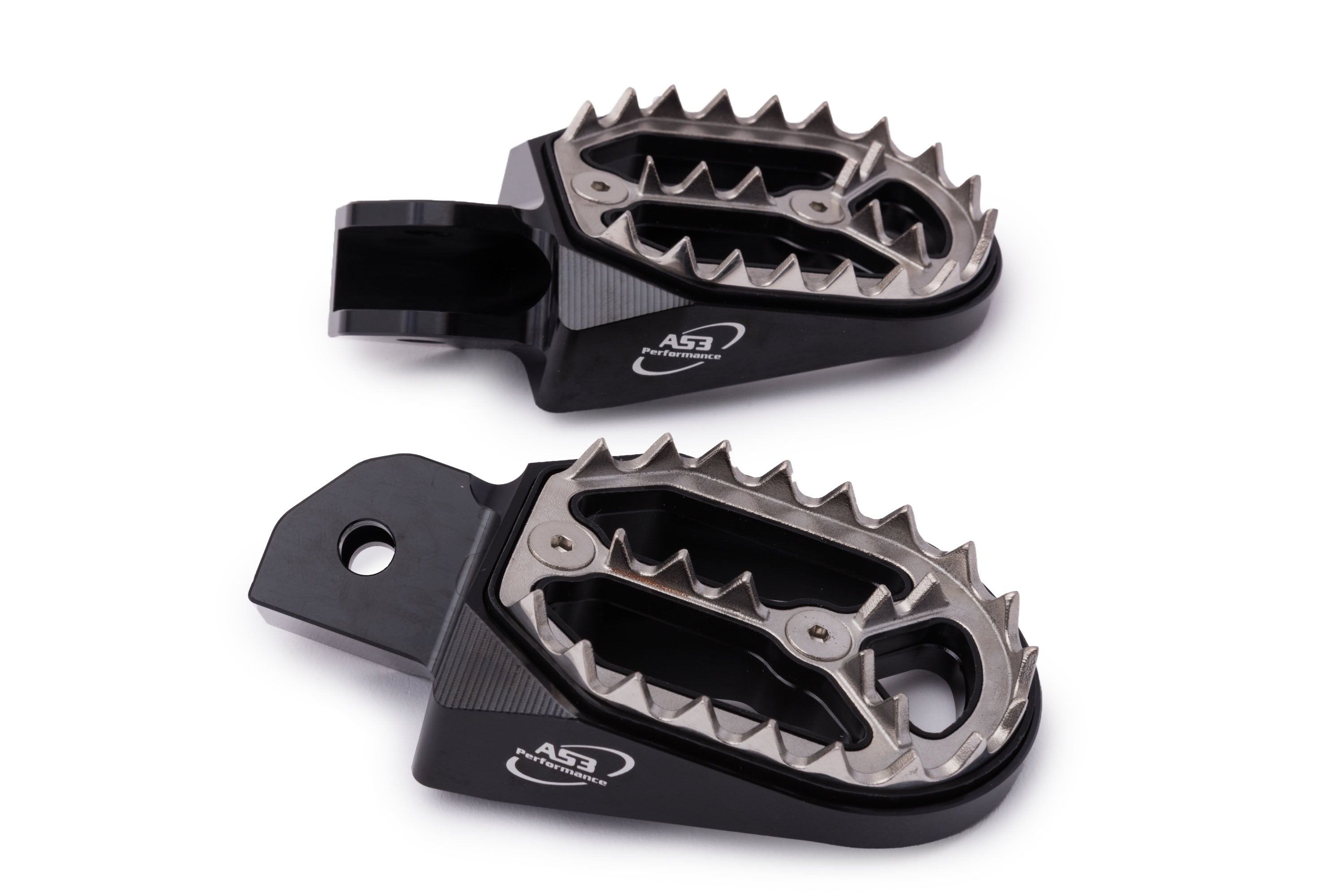 AS3 Factory Series Voetsteunen Zwart