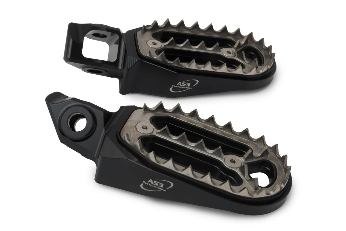 AS3 Factory Series Voetsteunen Zwart