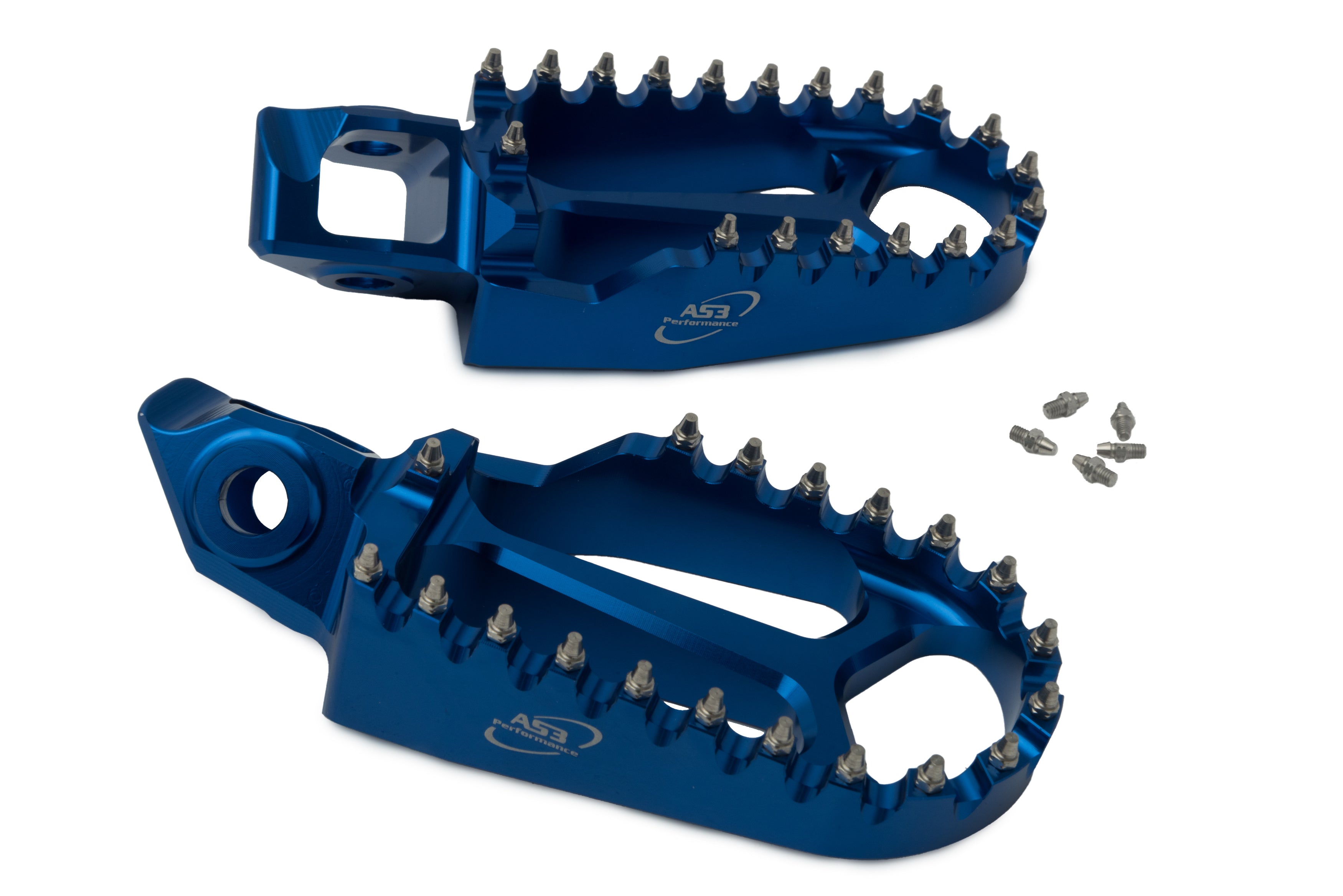 AS3 Racing Series Voetsteunen Blauw