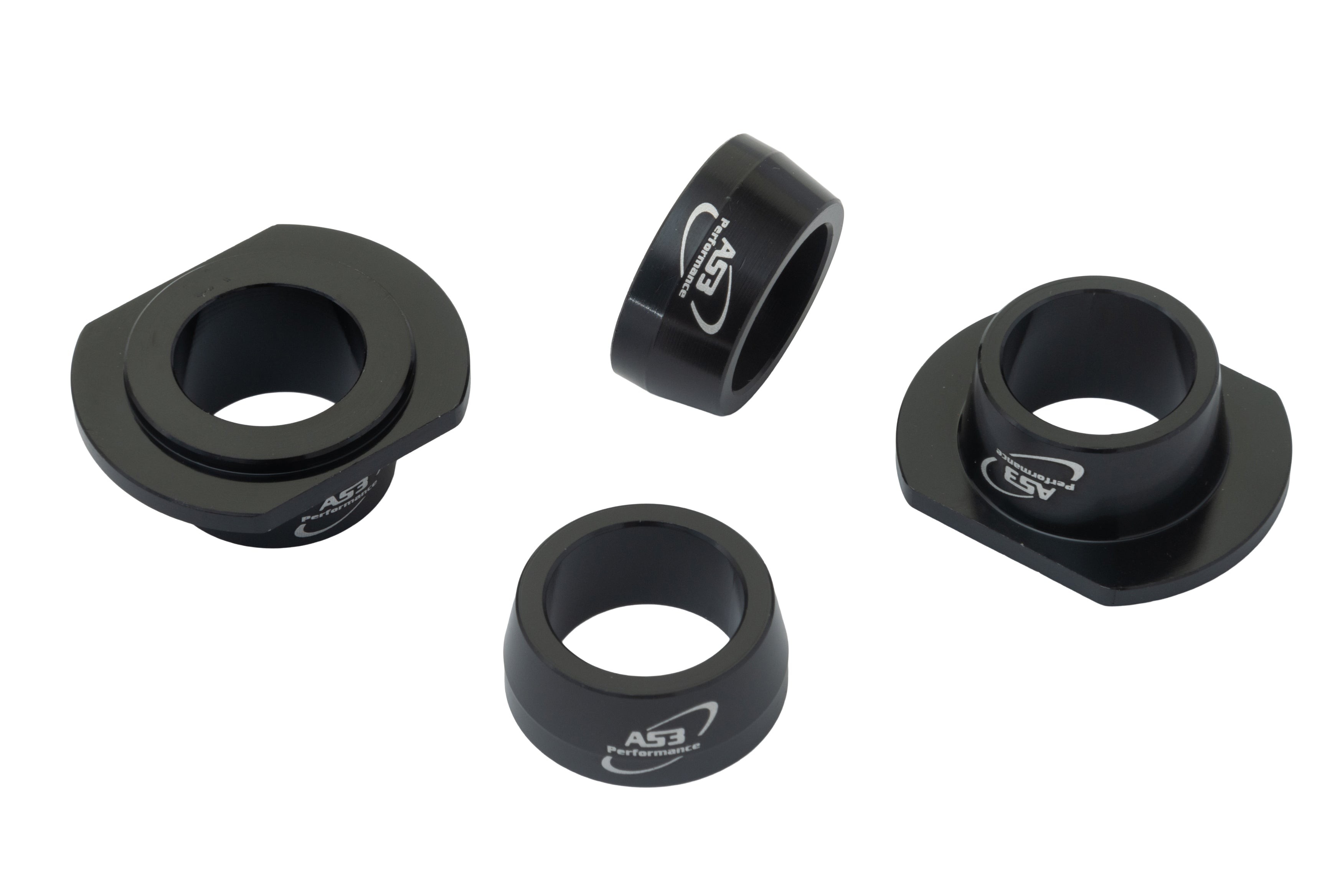 HUSQVARNA TC TX FC FX 125 250 300 350 450 2023-2025 TE FE 150-501 2024-2025 AS3 BAR MOUNT CLAMP YOKE CONES SPACERS BLACK