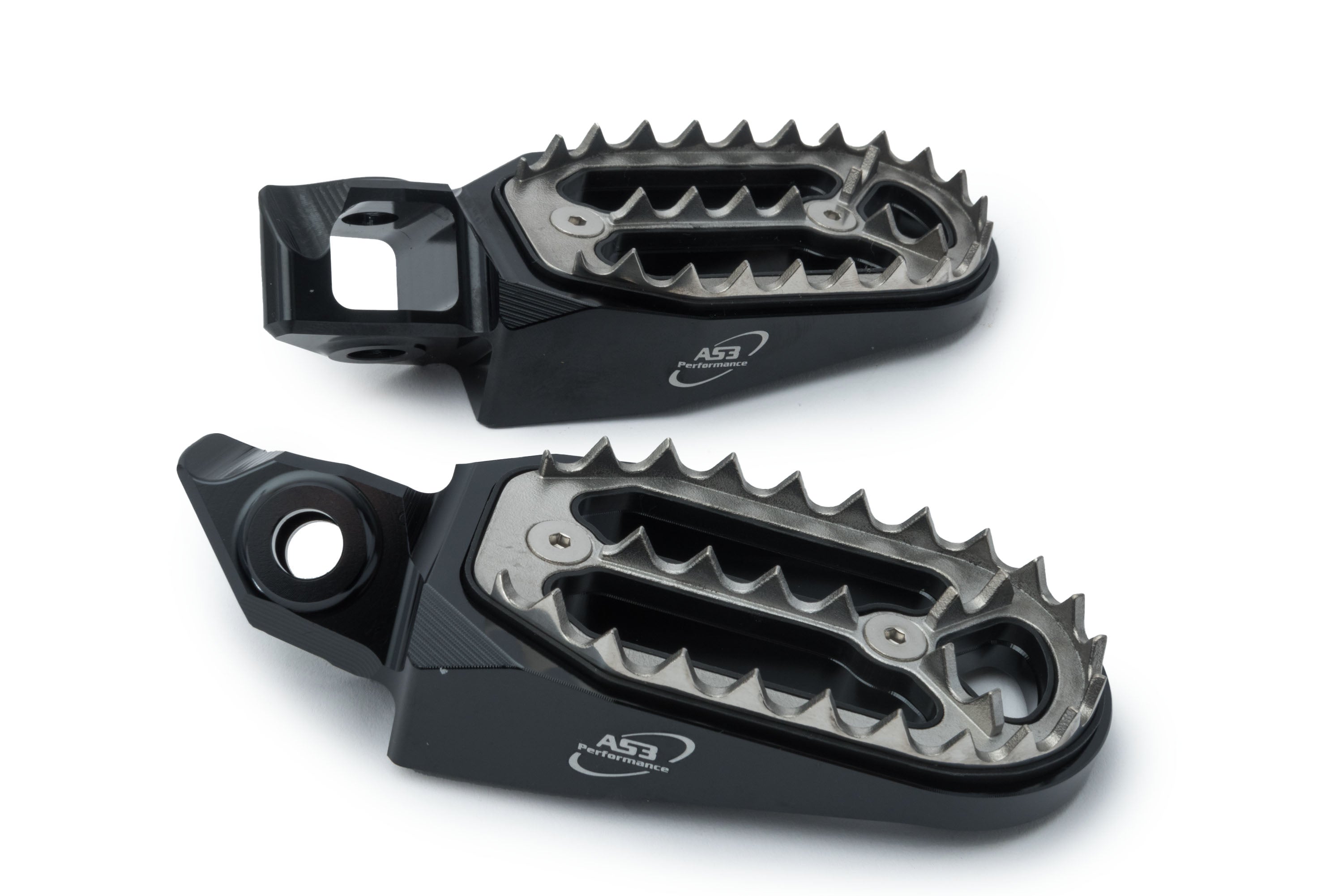 AS3 Factory Series Voetsteunen Zwart