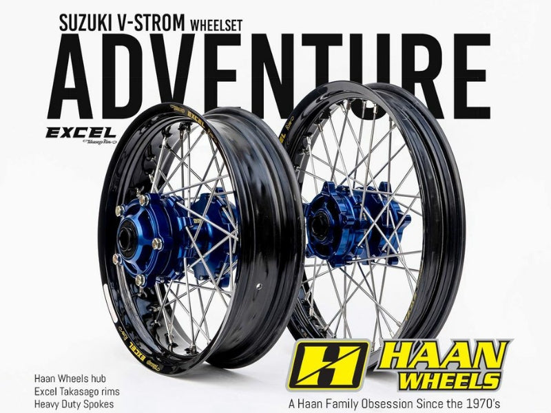 Set HAAN Adventure wheels Suzuki DL1000 / 1050 V-Strom 14->