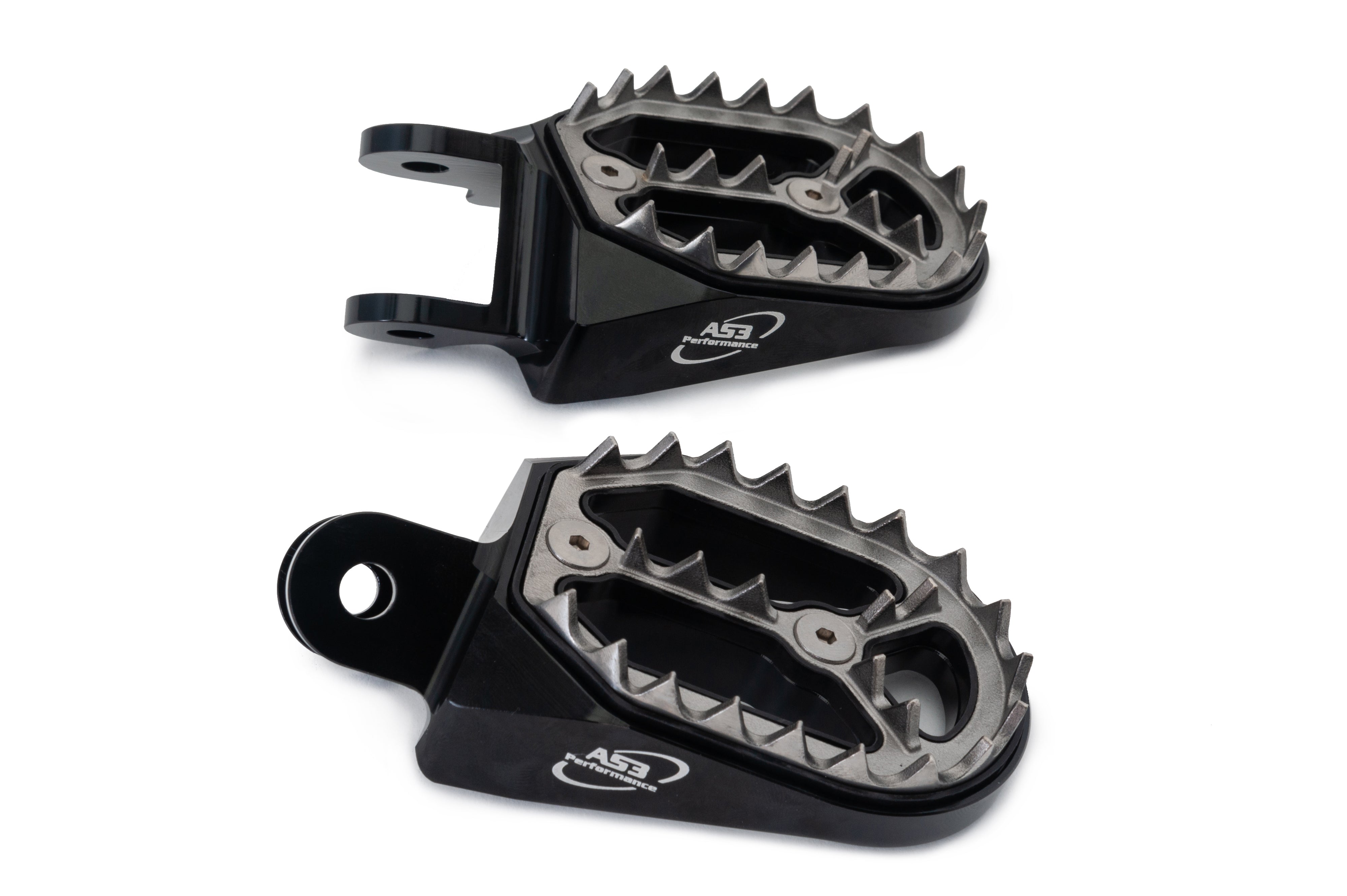 AS3 Factory Series Voetsteunen Zwart