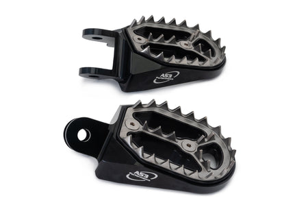 AS3 Factory Series Voetsteunen Zwart
