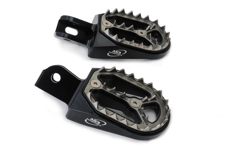 AS3 Factory Series Voetsteunen Zwart