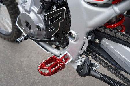 AS3 Racing Series Voetsteunen Rood