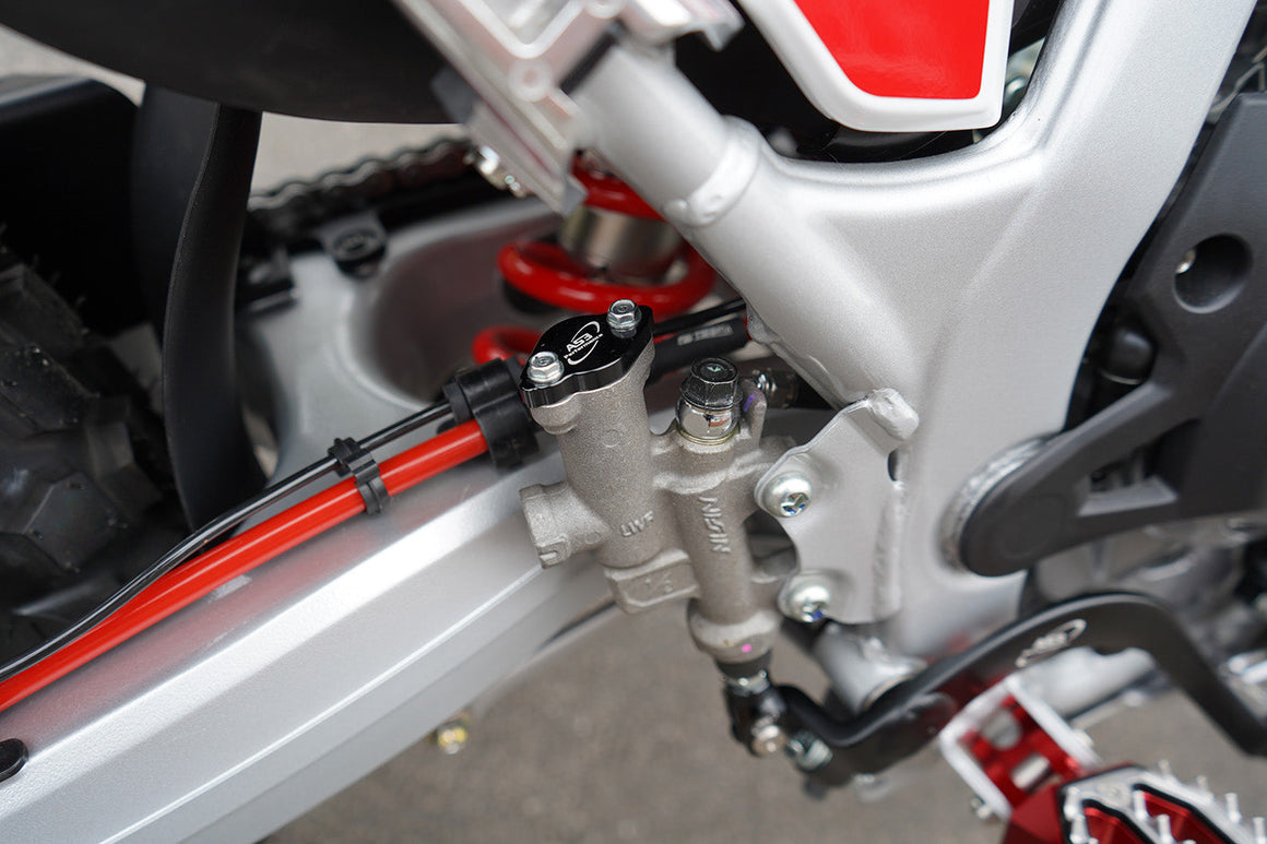 HONDA CRF 300 L 2021-2025 AS3 REAR BRAKE RESERVOIR COVER BLACK