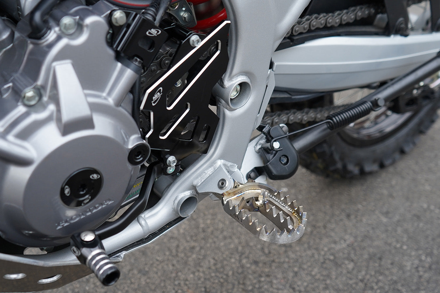 AS3 Titanium Voetsteunen