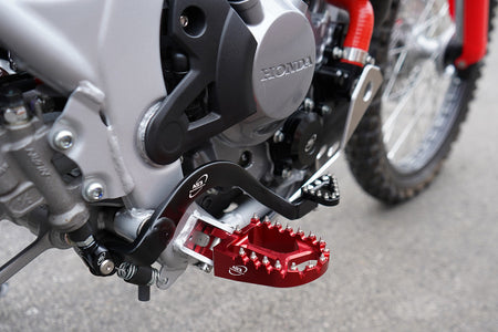 AS3 Racing Series Voetsteunen Rood