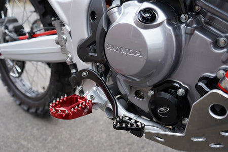 AS3 Racing Series Voetsteunen Rood