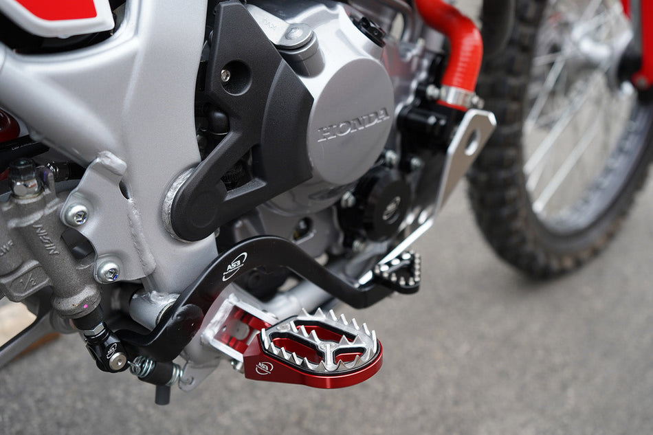 AS3 Factory Series Voetsteunen Rood