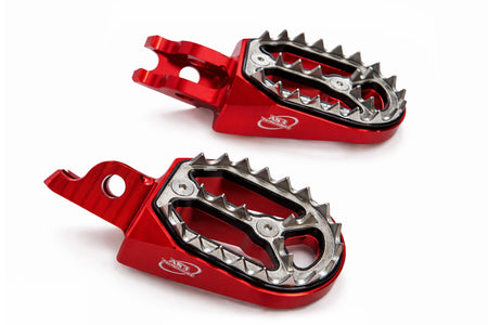 AS3 Factory Series Voetsteunen Rood
