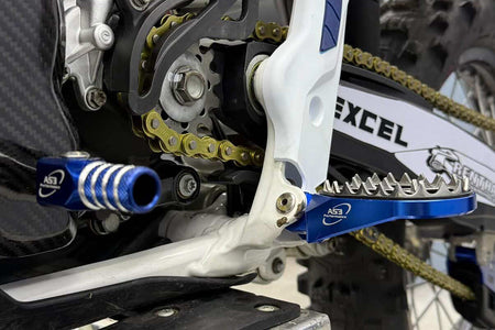AS3 Factory Series Voetsteunen Blauw
