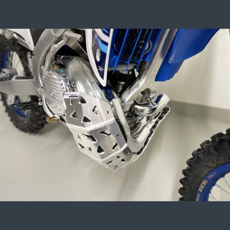 Skidplate met uitlaatpijpbeschermer en kunststof bodem voor TM 250/300 2022-2025