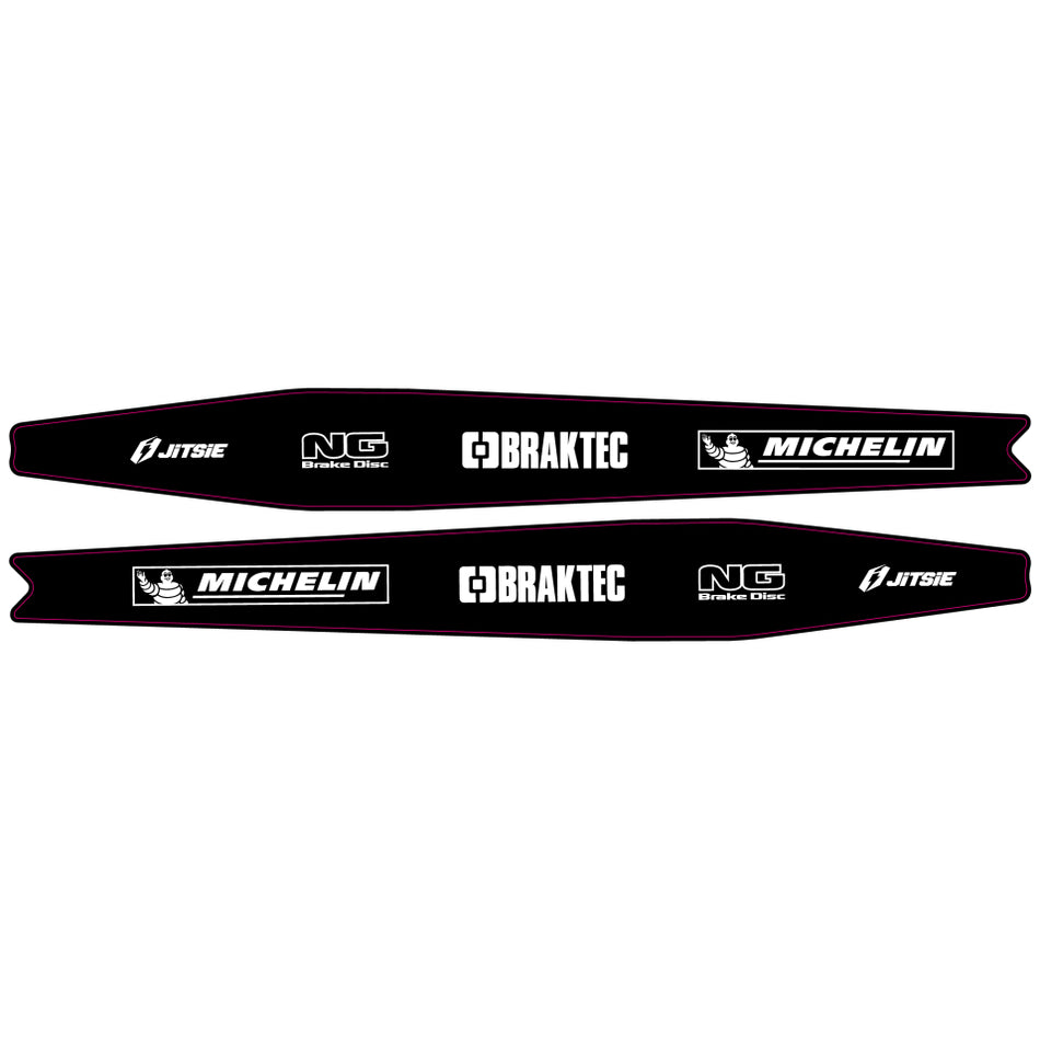 Jitsie Swingarm Stickers Mecatecno Dragonfly