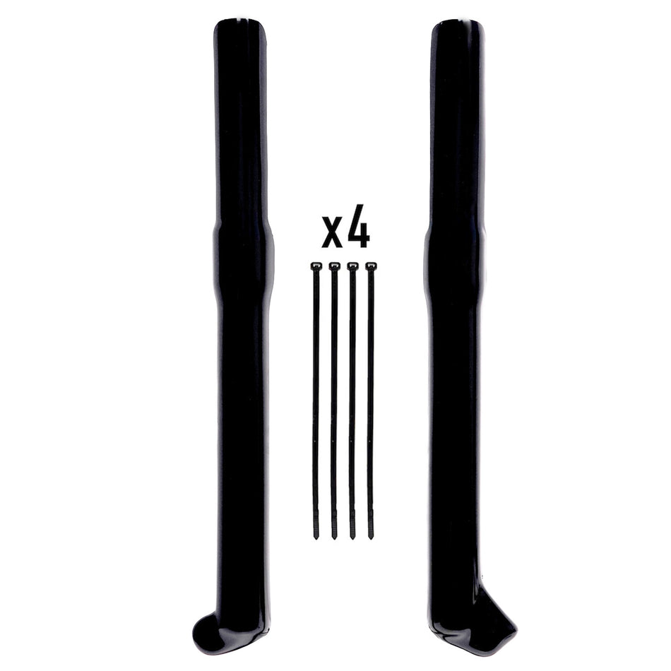Jitsie Long Plastic Front Fork Protectors Paioli 38MM/Showa 39MM/Tech 39MM