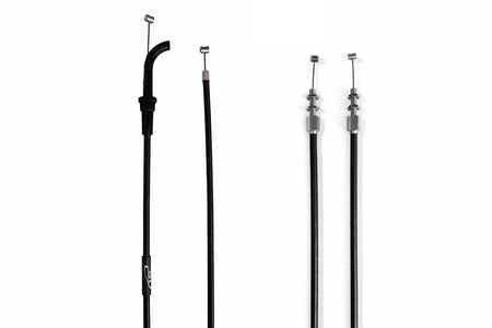 KAWASAKI KLX 250 SF 2009-2010 AS3 VENHILL FEATHERLIGHT THROTTLE CABLES BLACK