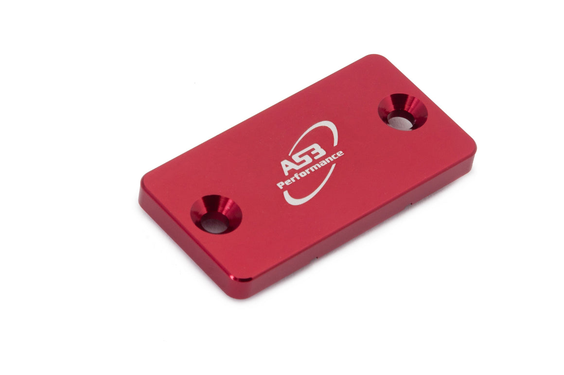 KAWASAKI KX 125 250 1991-1996 KDX 200 220 250 KLX 150 230 250 300 650 AS3 REAR BRAKE RESERVOIR COVER RED