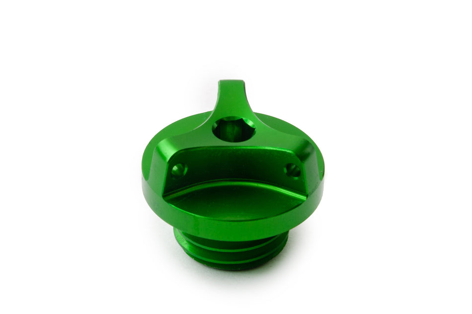 KAWASAKI KLE 650 VERSYS 2006-2022 KLZ 1000 VERSYS 2012-2022 AS3 OIL FILLER PLUG GREEN