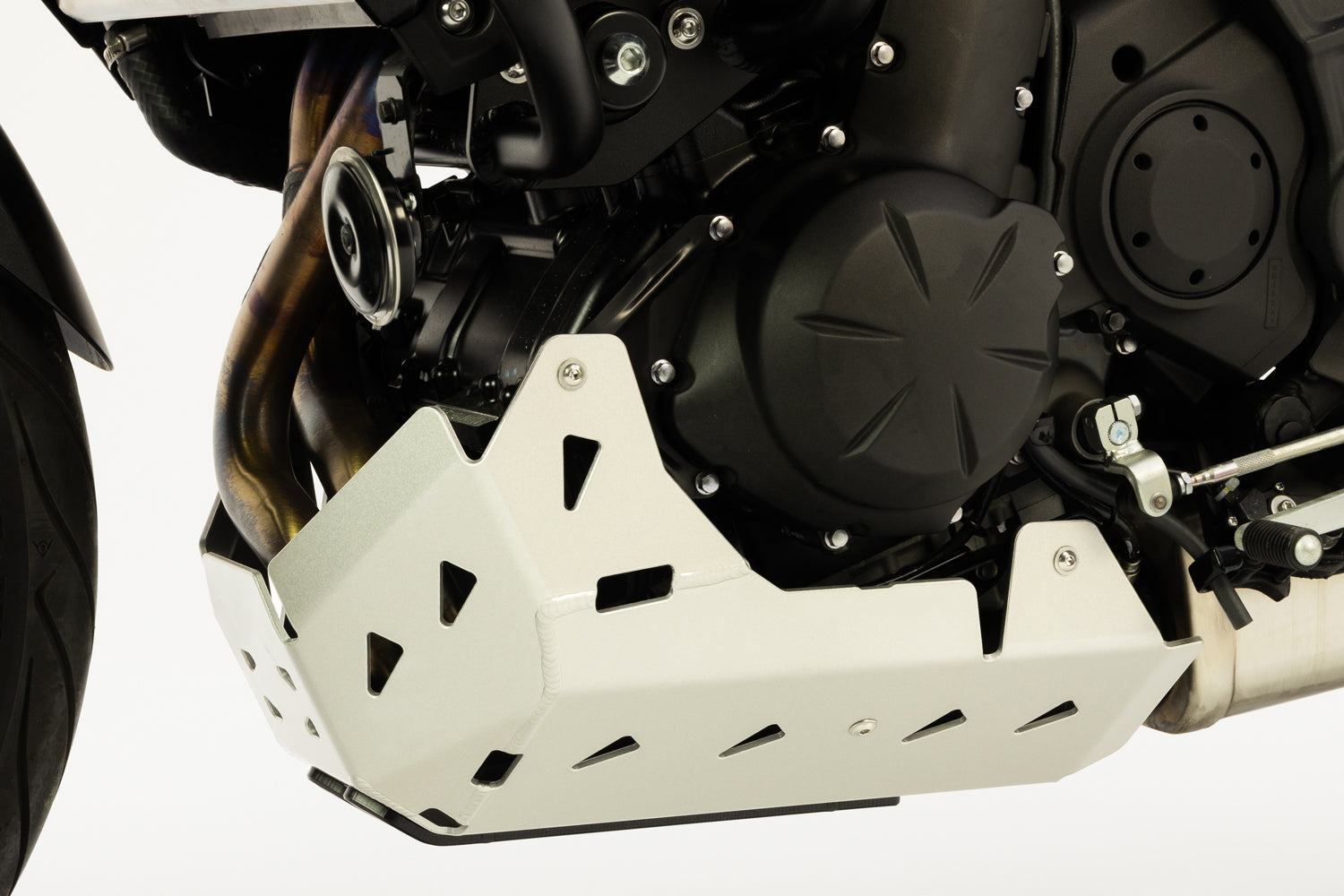 KAWASAKI KLE 650 VERSYS 2021-2024 AS3 ALUMINIUM SKID PLATE SUMP BASH GUARD