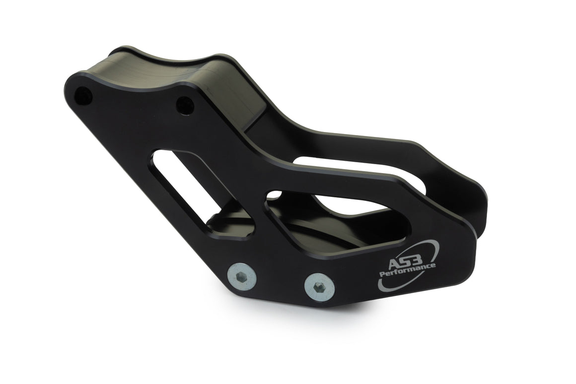 KAWASAKI KLX 140 2008-2020 AS3 ALUMINIUM CHAIN GUIDE BLACK