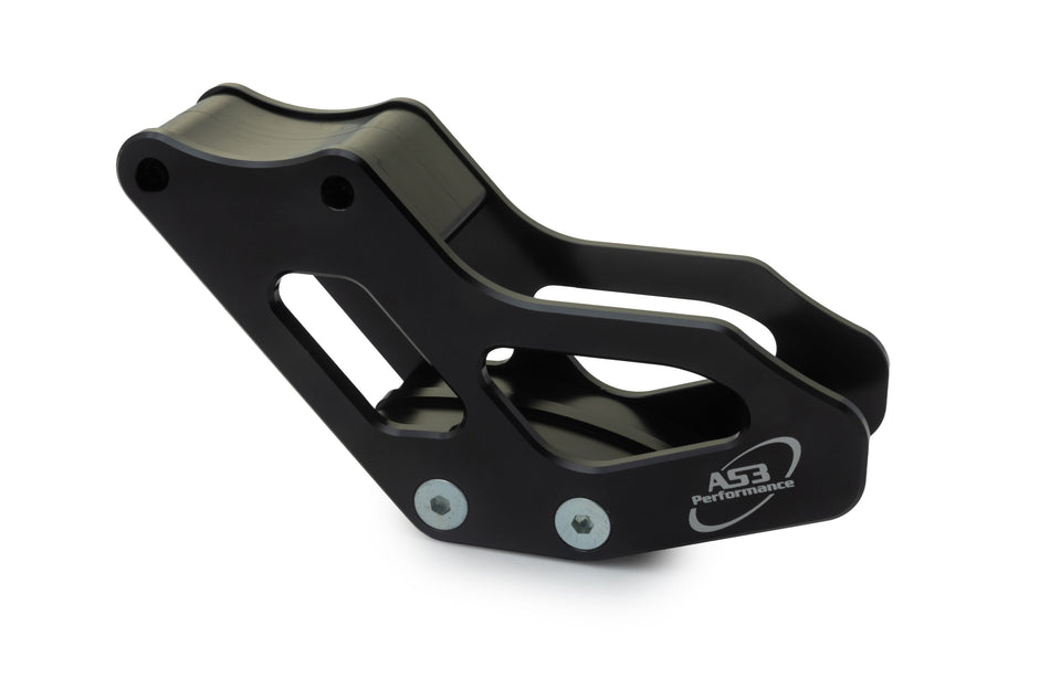 KAWASAKI KLX 140 2008-2020 AS3 ALUMINIUM CHAIN GUIDE BLACK