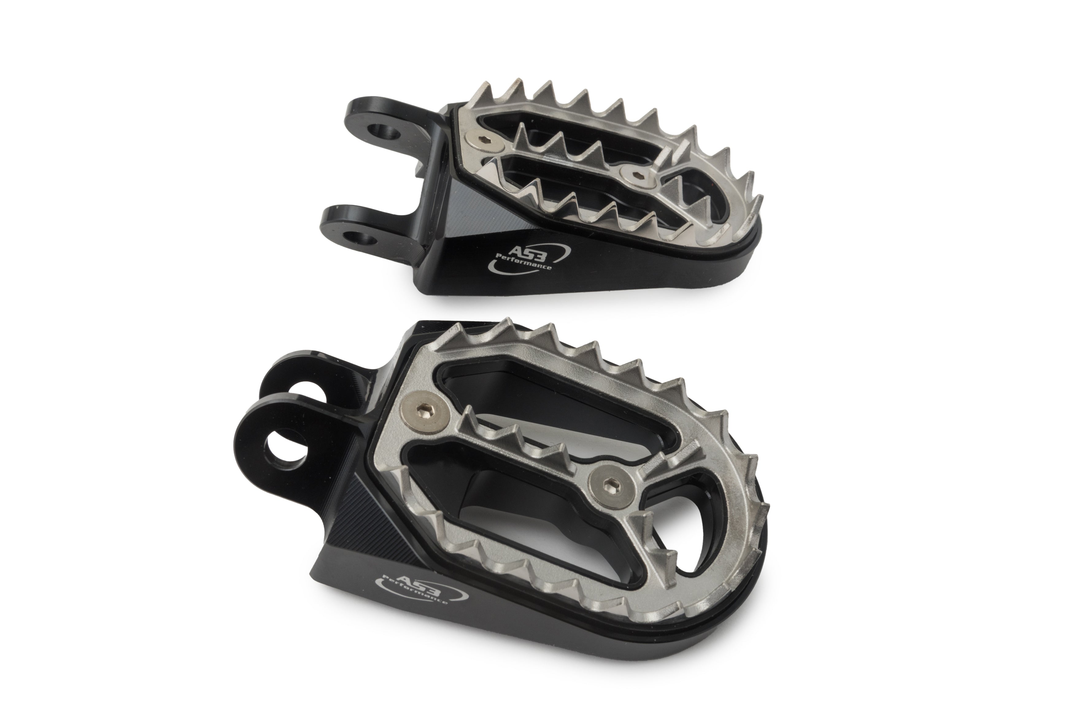AS3 Factory Series Voetsteunen Zwart