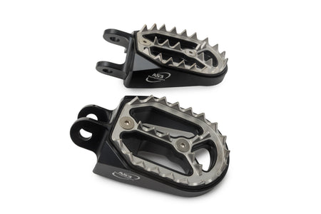 AS3 Factory Series Voetsteunen Zwart