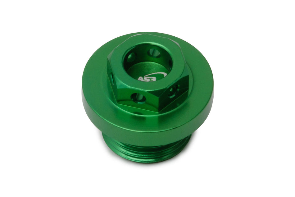 KAWASAKI KX 250 2005-2008 KX 250 450 F 2004-2023 KLX 450 R 2008-2016 AS3 OIL FILLER PLUG GREEN
