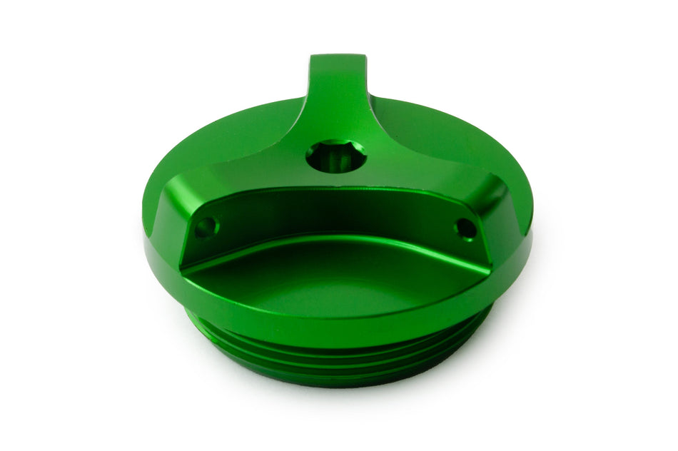 KAWASAKI ZX7R 1996-2003 AS3 PERFORMANCE OIL FILLER PLUG GREEN