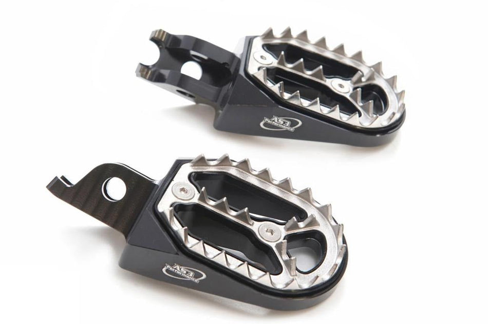 AS3 Factory Series Voetsteunen Zwart