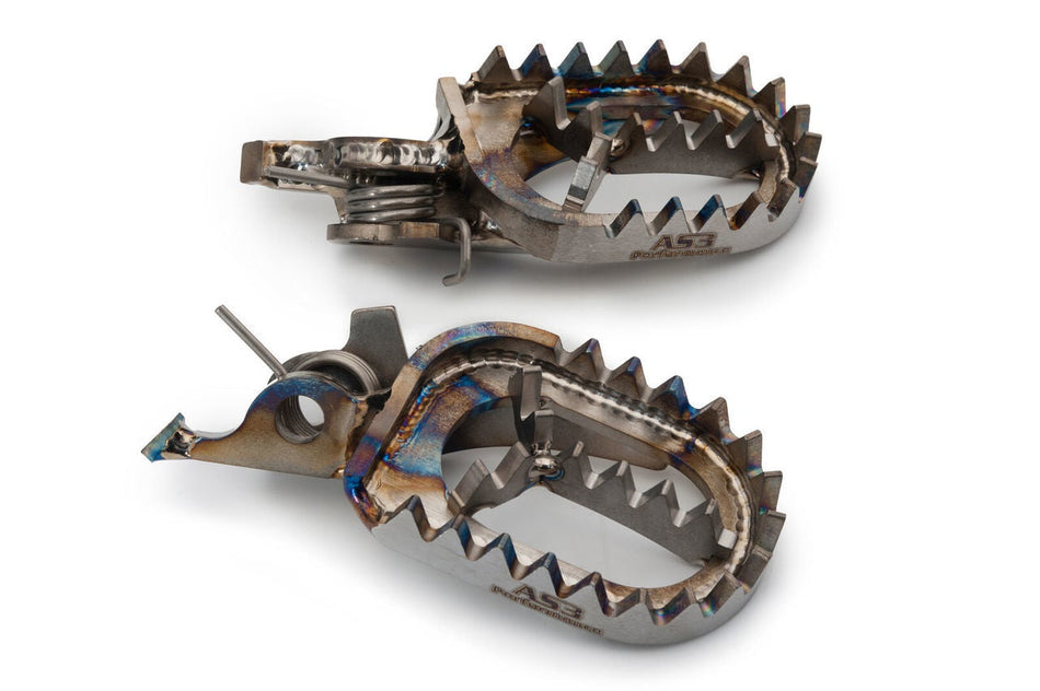 AS3 Titanium Voetsteunen