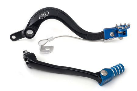 AS3 Versnellingspook & Rempedaal Set Blauw