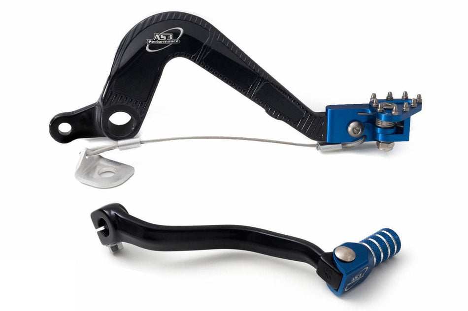 AS3 Versnellingspook & Rempedaal Set Blauw