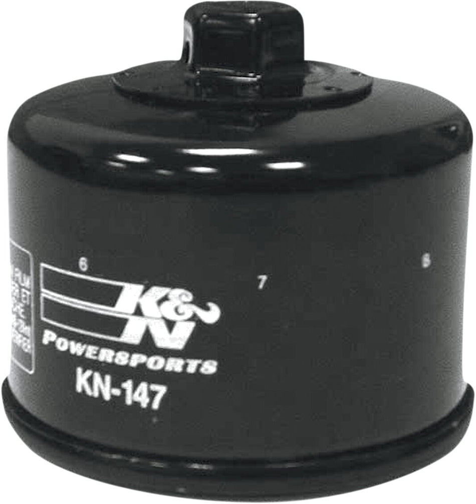 K&N Spin-On Oil Filter Black - Yamaha