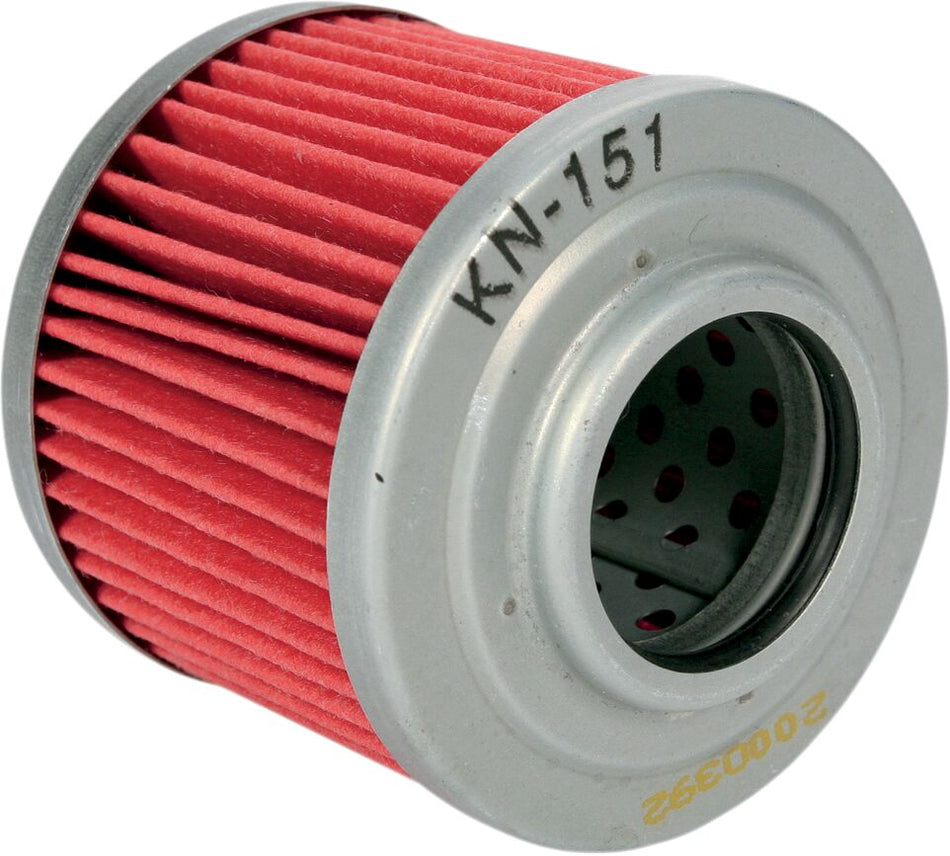 K&N oliefilter rood - Aprilia
