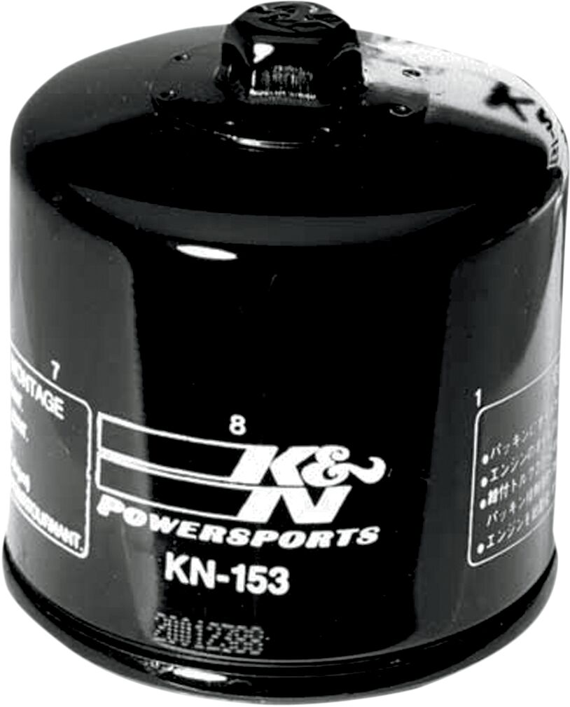 K&N Spin-On Oil Filter Black - Ducati