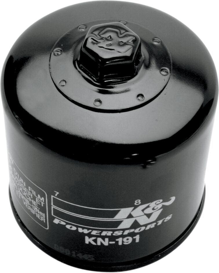 K&N Spin-On Oil Filter Black - Triumph