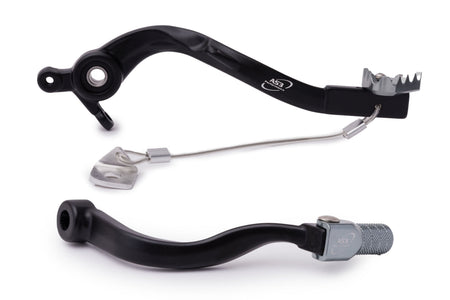 AS3 Factory Series Rempedaal & Versnellingspook Zwart