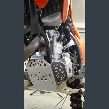 Skidplate voor 4T KTM, Husqvarna 2017-2023, 4T Gasgas 2021-2023
