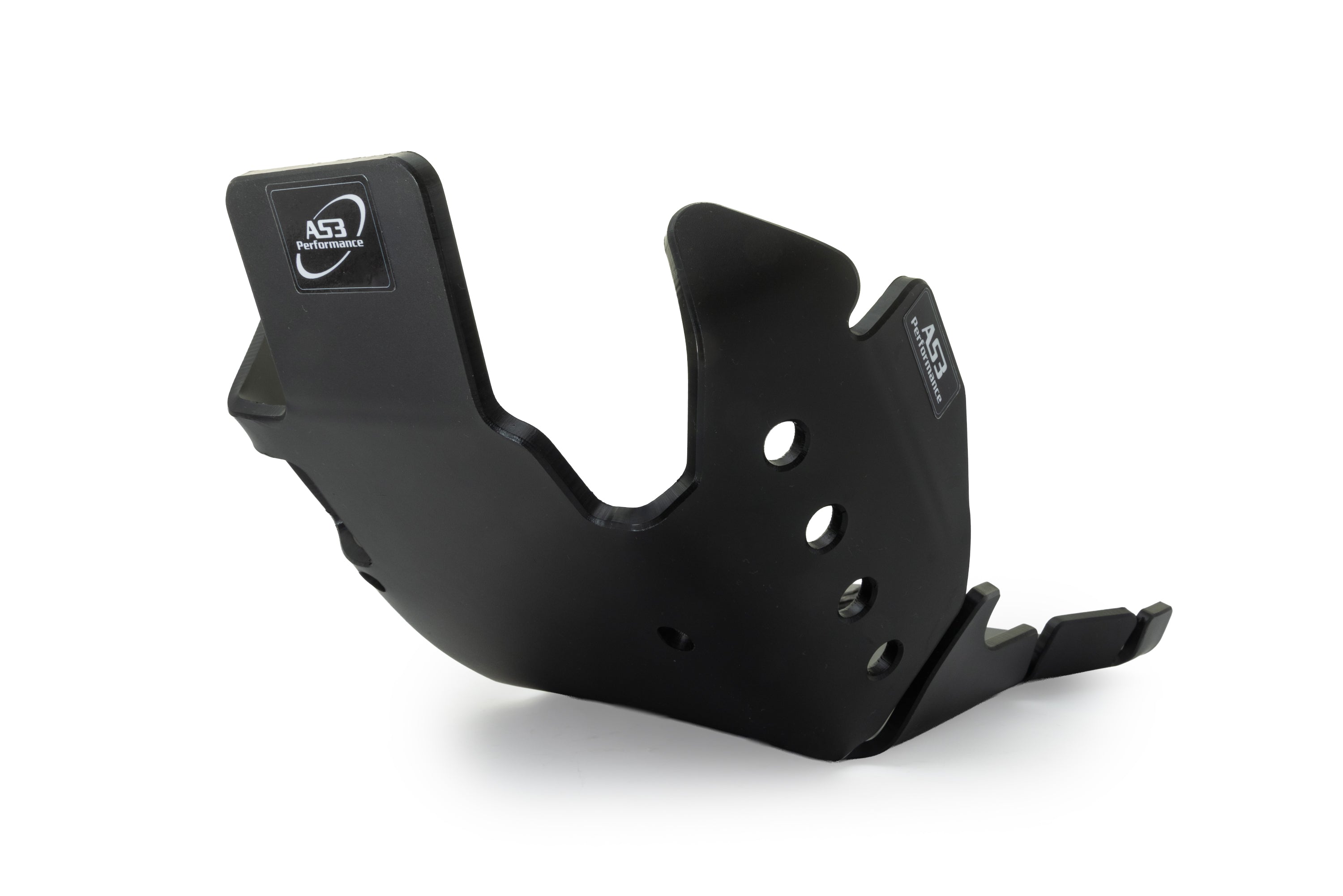KTM 250 300 EXC XC-W 2017-2019 AS3 DTC PLASTIC SKID PLATE SUMP GUARD BLACK