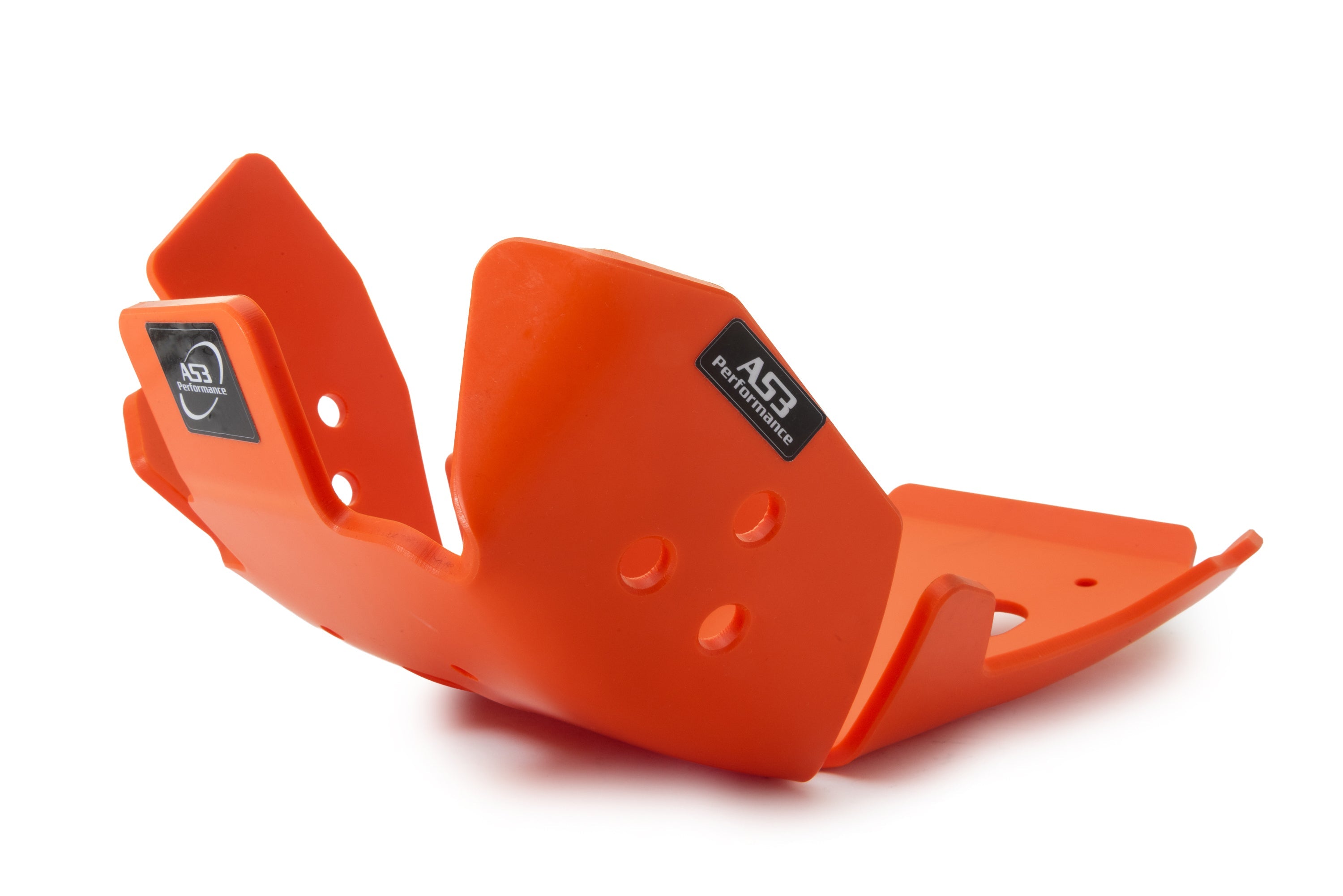 KTM 250 300 SX XC 2023-2025 250 300 EXC XC-W 2024-2025 AS3 DTC PLASTIC SKID PLATE SUMP GUARD ORANGE