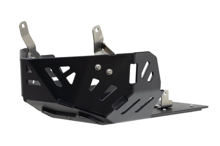 KTM 390 ADVENTURE 2025 AS3 ALUMINIUM SKID PLATE SUMP BASH GUARD BLACK