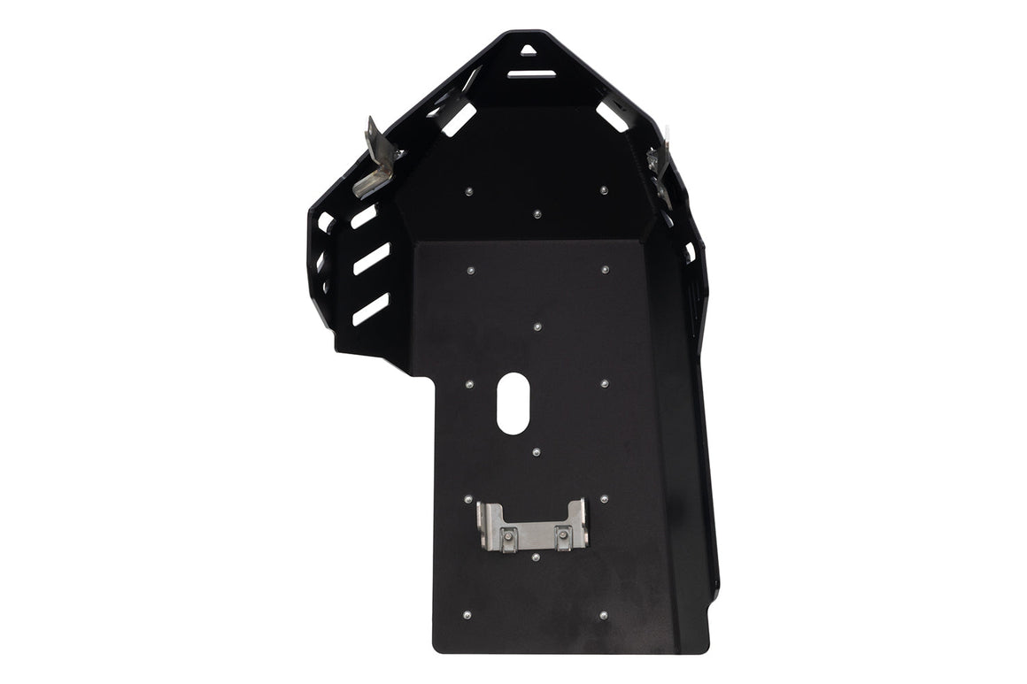 KTM 390 ADVENTURE 2025 AS3 ALUMINIUM SKID PLATE SUMP BASH GUARD BLACK