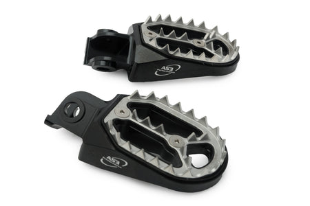 AS3 Factory Series Voetsteunen Zwart