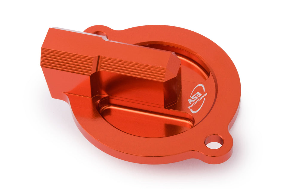KTM 690 SMC ENDURO R 2012-2013 690 DUKE 2012-2019 690 DUKE R 2012-2017 AS3 OIL FILTER CAP COVER ORANGE